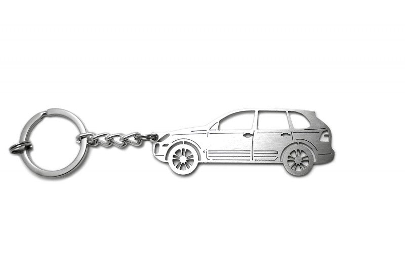 Car Keychain for Porsche Cayenne I 2003-2010 (type STEEL)