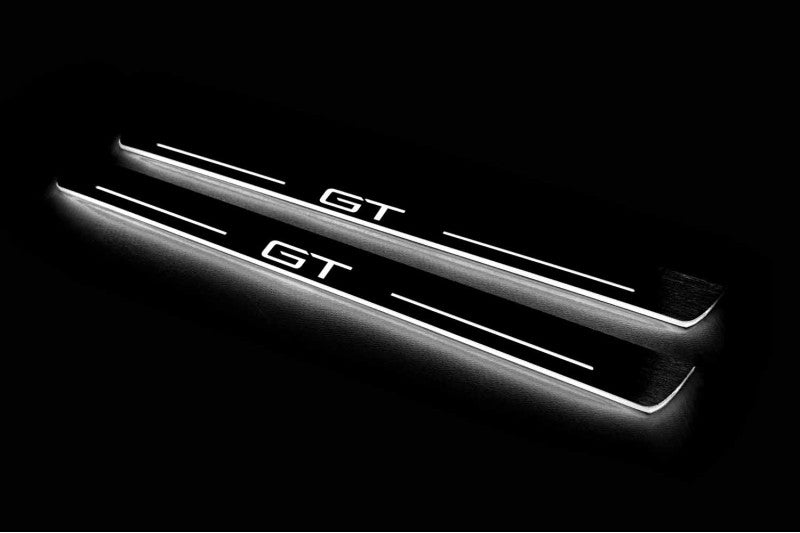 Travesaños de puerta LED Ford Edge II con Logo Edge