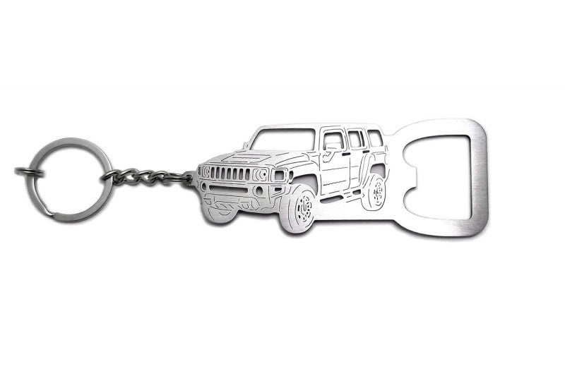 Keychain Bottle Opener for Hummer H3 2005+