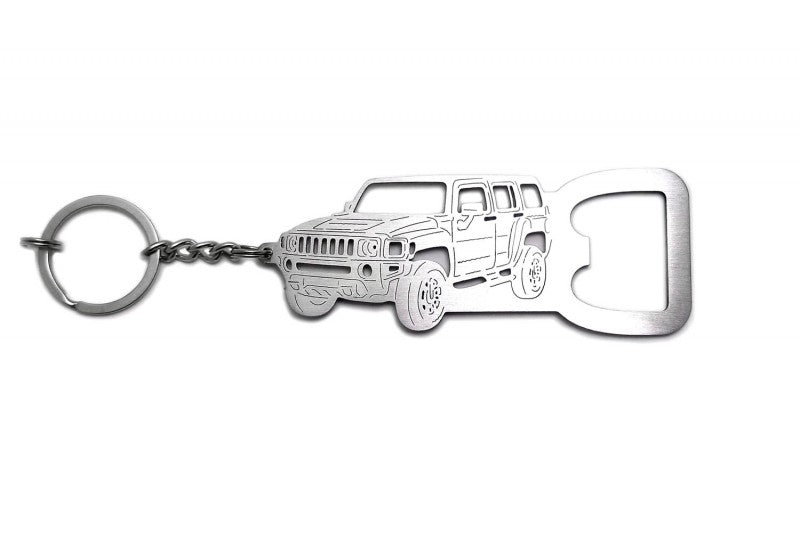 Keychain Bottle Opener for Hummer H3 2005+ Keychains opdesign
