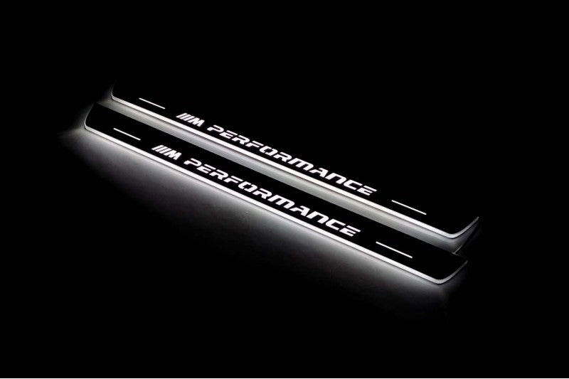 BMW X7 (G07) 2018+ LED Door Sills PRO With M Performance Logo