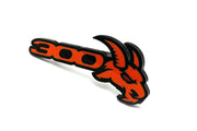 Chrysler Radiator grille emblem with 300 Goat logo Chrysler emblems decoinfabric