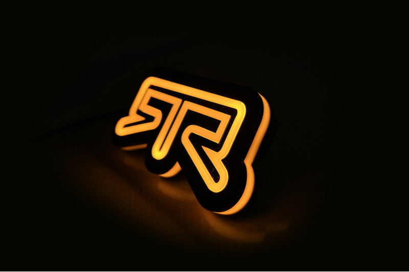 Ford Illuminated LED Radiator Grille Emblems and Badges with RTR (type 2) logo Ford Led Emblems decoinfabric