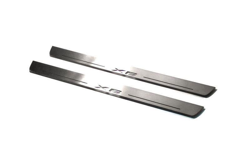 BMW X6 G06 2019+ Car Sill With X6 Logo BMW Led Door Sills opdesign