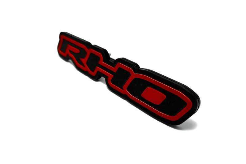 DODGE Radiator grille emblem with RHO logo (Type 2) Dodge emblems decoinfabric