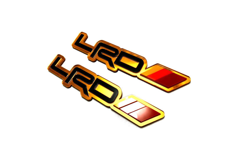 Lexus Emblem & Badges set with LRD logo (Type 1)