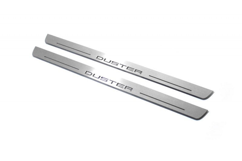 Dacia Duster I 2010-2017 Car Door Sill With Logo Duster Dacia Led Door Sills opdesign