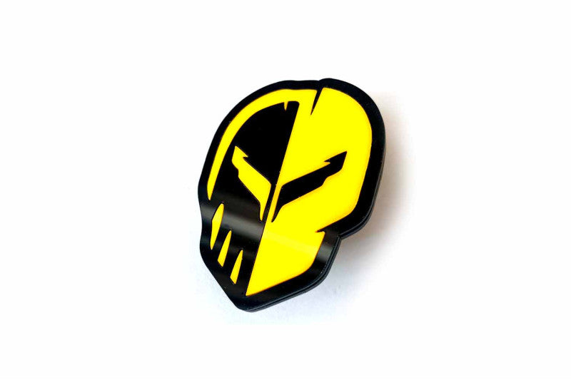 Chevrolet Radiator grille emblem with Jake Skull logo