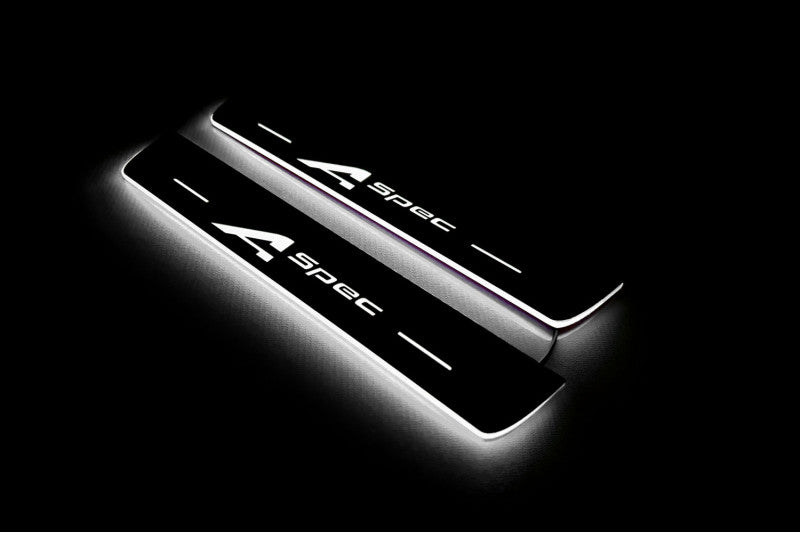 Acura TLX II 2020+ Car Light Sill With Logo A-Spec Acura Led Door Sills opdesign