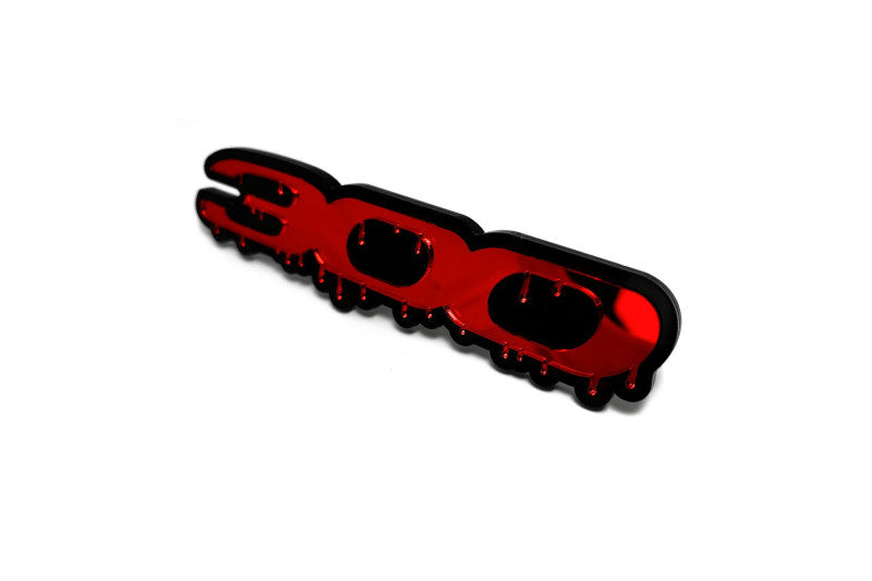 Chrysler Radiator grille emblem with 300 blood (type 1) logo Chrysler emblems decoinfabric