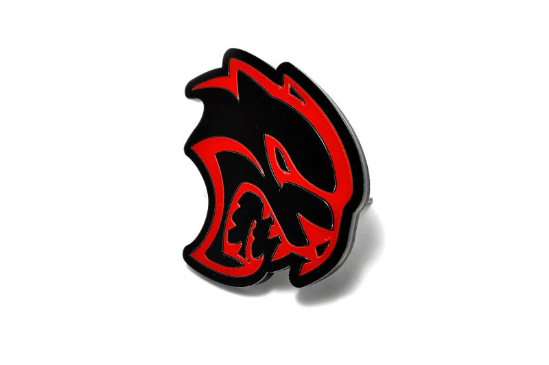 DODGE Radiator grille emblem with Hellcat logo (type 3) Dodge emblems decoinfabric