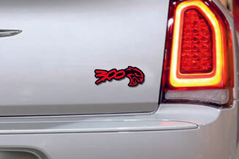 Emblema da grelha do radiador DODGE com logótipo Hellcat