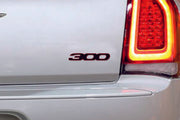 Chrysler tailgate trunk rear 3D emblem with 300 logo (type MIXT) Var. 1