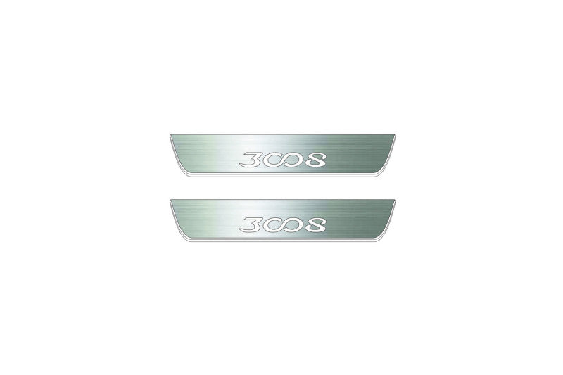 Peugeot 3008 II 2016+ LED Door Sills PRO With Logo 3008
