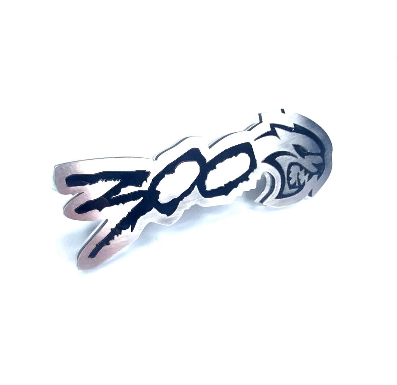 Emblema de la parrilla del radiador Chrysler 300C II con logo 300S logo