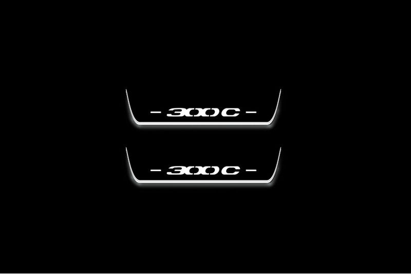 Chrysler 300C II 2011+ Auto Door Sills With Logo 300C