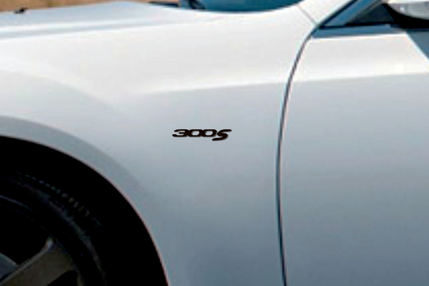 Chrysler 300C II emblem for fenders with 300S logo (Type Mono) Chrysler emblems decoinfabric