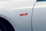 Chrysler 300C II emblem for fenders with 300S logo (Type Mono) (type 2) Chrysler emblems decoinfabric