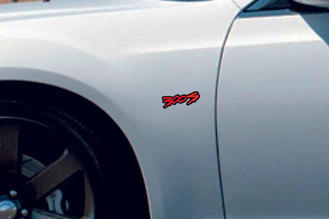 Chrysler emblem for fenders with 300S logo (type 2) Chrysler emblems decoinfabric