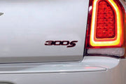 Chrysler tailgate trunk rear 3D emblem with 300S logo (type MIXT) Var. 1