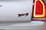 Chrysler tailgate trunk rear 3D emblem with 300S logo (type MIXT) Var. 2