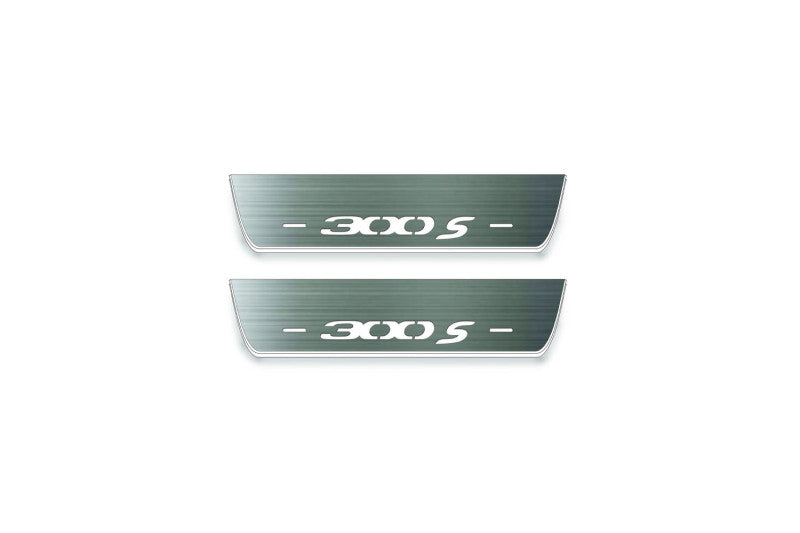 Chrysler 300C II 2011+ Door Sill Protectors With Logo 300S