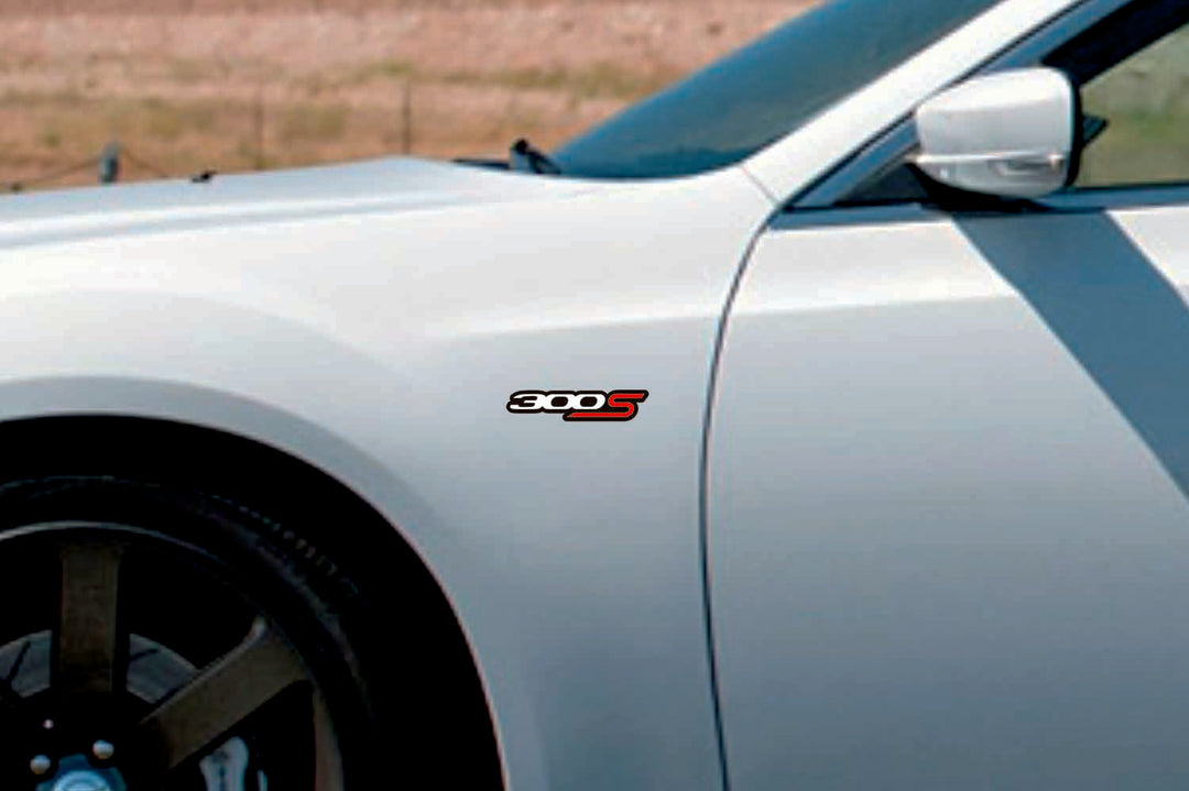 Chrysler emblem for fenders with 300S logo (type 3)