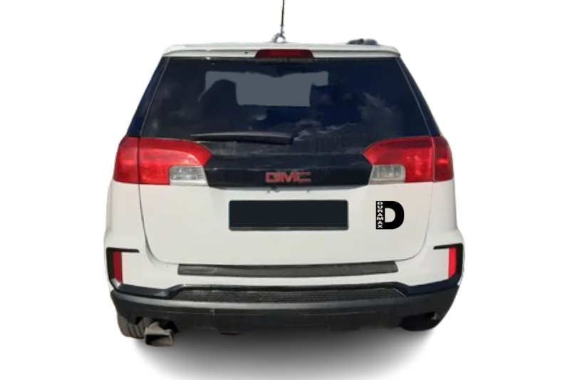 GMC tailgate trunk rear emblem with Duramax logo (Type 2) GMC emblems decoinfabric