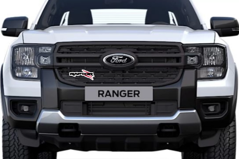 Ford Ranger Emblem & Badges set with Raptor logo (Type 4)