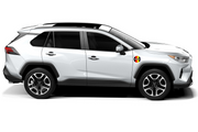 Toyota Rav4 emblem for fenders with Rav4 logo (Type 3) Toyota emblems decoinfabric
