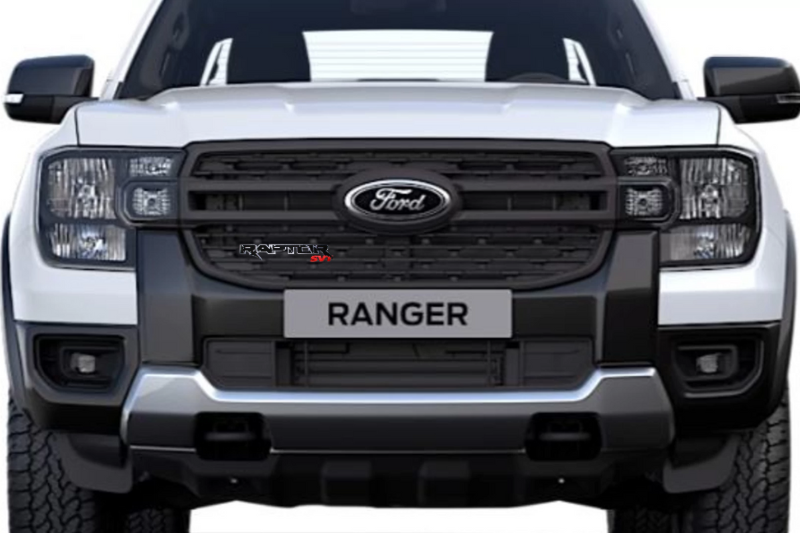 Ford Ranger Radiator grille emblem with Raptor SVT logo (Type 2)