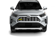 Toyota Rav4 Radiator grille emblem with Rav4 logo (Type 2) Toyota emblems decoinfabric