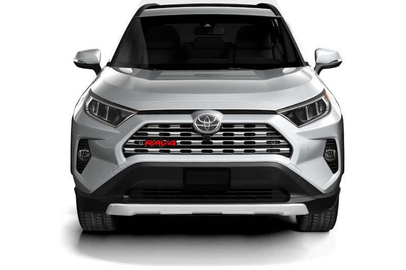 Toyota Rav4 Emblem & Badge Set - Grille and Tailgate Rav4 logo Toyota emblems decoinfabric