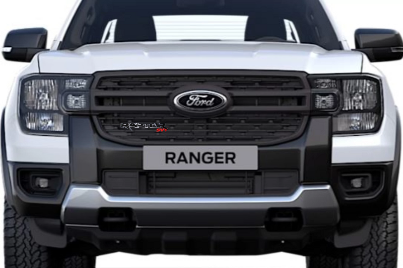 Ford Ranger Emblem & Badges set with Raptor SVT logo (Type 2)