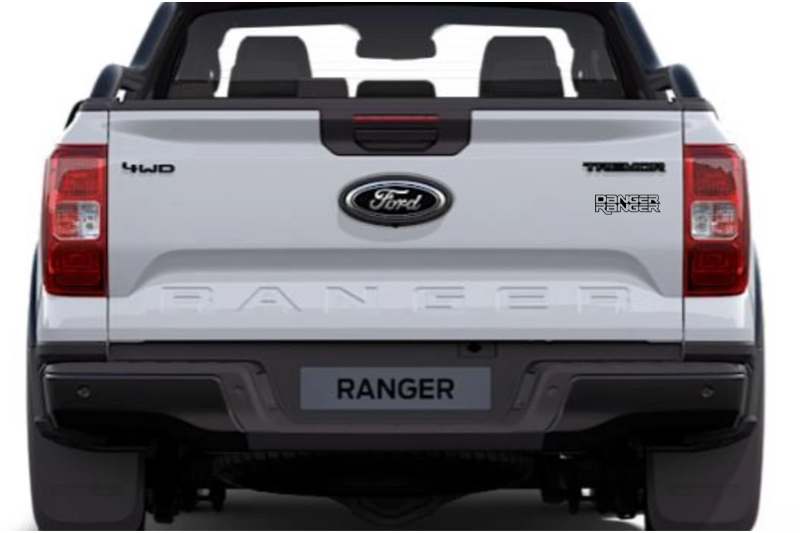 Ford Ranger Emblem & Badges set with Danger Ranger logo