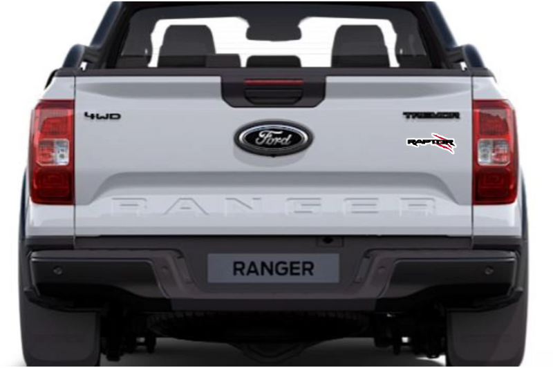 Ford Ranger Emblem & Badges set with Raptor logo (Type 4)