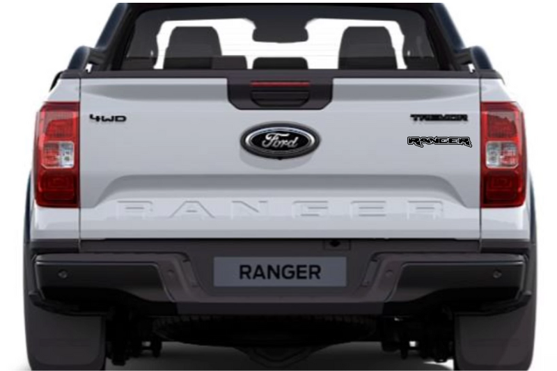 Ford Ranger tailgate trunk rear emblem with Ranger logo