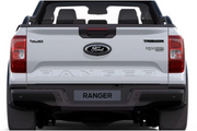 Ford Ranger tailgate trunk rear emblem with Ranger XTL logo (Type 2) Ford emblems decoinfabric