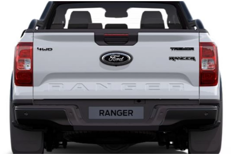 Ford Ranger Emblem & Badges set with Ranger logo