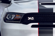 Dodge Illuminated LED Radiator Grille Emblems and Badges with 345 (type 2) logo Dodge Led emblems decoinfabric