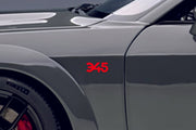 Chrysler emblem for fenders with 345 logo (Type Mono) Chrysler emblems decoinfabric