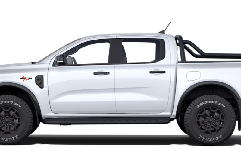 Ford Ranger emblem for fenders with Raptor R logo Ford emblems decoinfabric