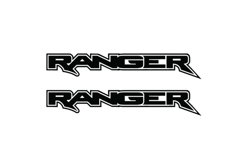 Ford Ranger emblem for fenders with Ranger logo (Type 3)