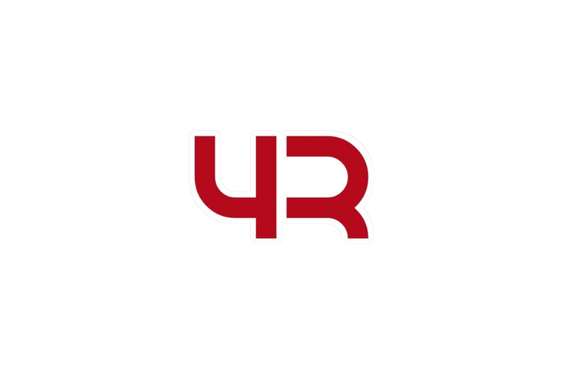 Toyota Radiator grille emblem with 4Runner logo (Type 3)