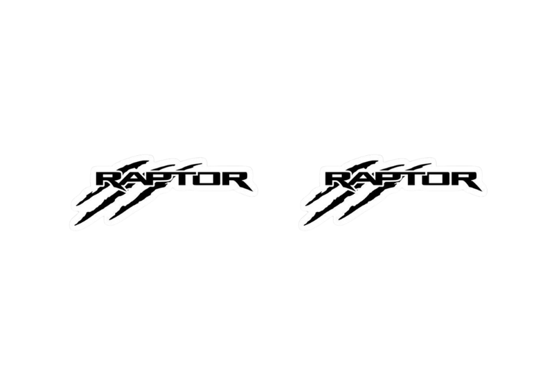 Ford Ranger Emblem & Badges set with Raptor logo (Type 2)