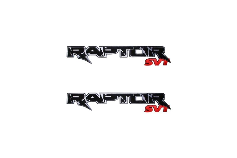 Ford Ranger Emblem & Badges set with Raptor SVT logo (Type 2)