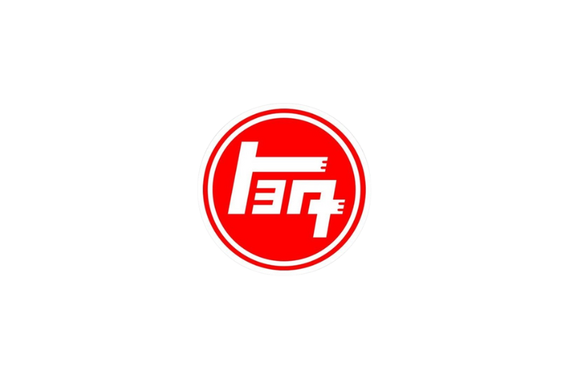 Toyota Radiator grille emblem with Classic TEQ logo Toyota emblems decoinfabric