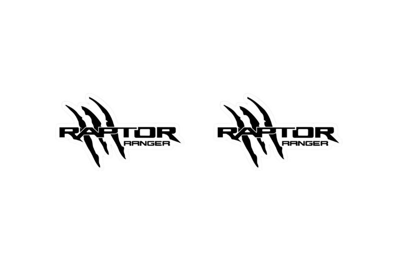 Ford Ranger emblem for fenders with Ranger Raptor logo Ford emblems decoinfabric