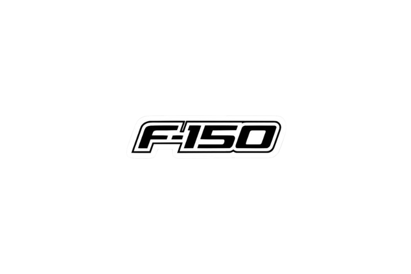 Ford Ranger tailgate trunk rear emblem with F150 logo (Type 2) Ford emblems decoinfabric