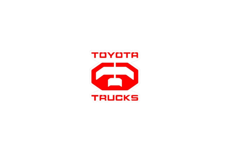 Toyota Emblem & Badges set with Toyota Trucks logo